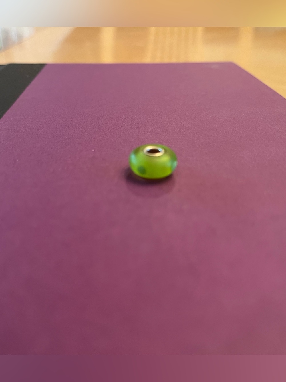 Trollbeads Green Sand Bead - Picture 6 of 11